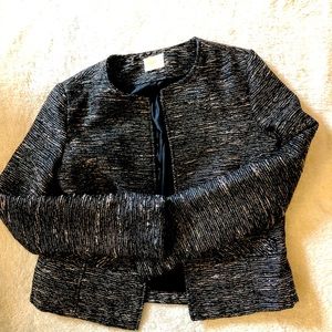 Black/gold Tween blazer- wear as a jacket with jeans or with a dress. So cute!